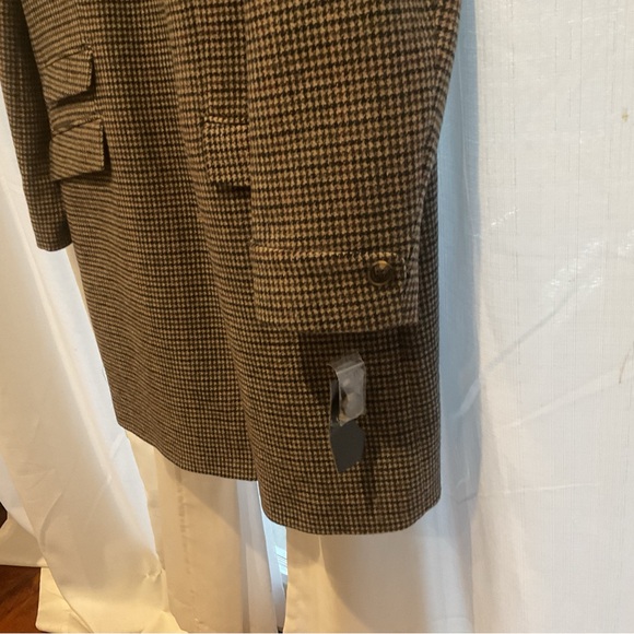 Lauren Ralph Lauren Dark Plaid Jacket with Buckle - Picture 12 of 13